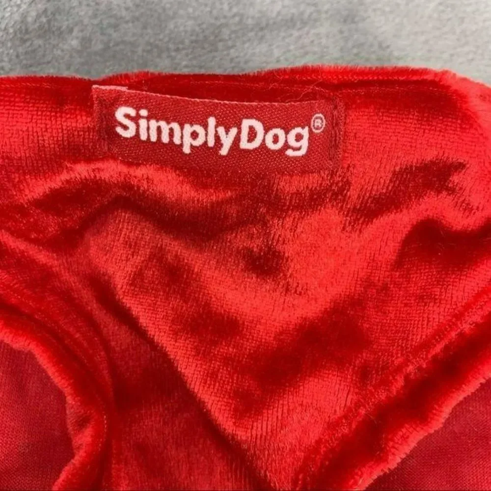 Simply Dog Red Candy Cane‎ Cutie Dog Outfit Size XS